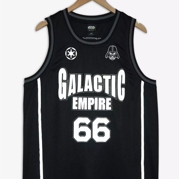 Black Galactic Empire Basketball Jersey